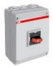 Рубильник ABB в боксе OTP45B3M до 45A 3х-полюсный, резьба 4хМ32+2хМ1 6