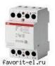 Модульный контактор ABB ESB-63-40 (63А AC1) катушка 24B AC/DC