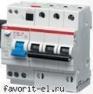 Дифференциальный автомат ABB DS203 AC-C63/0,03 (63А 30мА) 7 мод.
