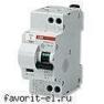 Дифференциальный автомат ABB DS941 C10 30MA (10а 30mA) тип АС