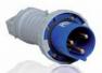 Вилка силовая кабельная ABB 363P9W, 63А, 3P+E, IP67, 9ч