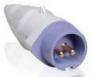 Вилка ABB кабельная CPT 316 16А 3Р 20-25В AС IP44