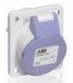 Розетка ABB CUIT 216-10 16А 25 и 50В 10 часов пост ток 2-полюсная панельная прямого типа IP44