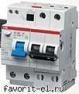 Дифференциальный автомат ABB DS202 AC-B63/0,03 (63А 30мА) 4 мод.