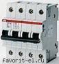 Автоматический выключатель ABB 4-полюсной S204 D0.5