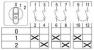 Переключатель ABB кулачковый ONSO23PB 3-позиционный 0-1-2 трехуровневый 25 А