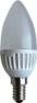 Лампа светодиодная Ecola candle LED 4.4W 220V E14 свеча 102x36