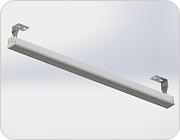 Светодиодный светильник AtomSvet® Line TR 01-55 (с антивандальной решеткой)