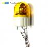 ASGB-02Y (24VDC) Проблесковый маячок желтого цвета с зуммером, 24 VDC Autonics