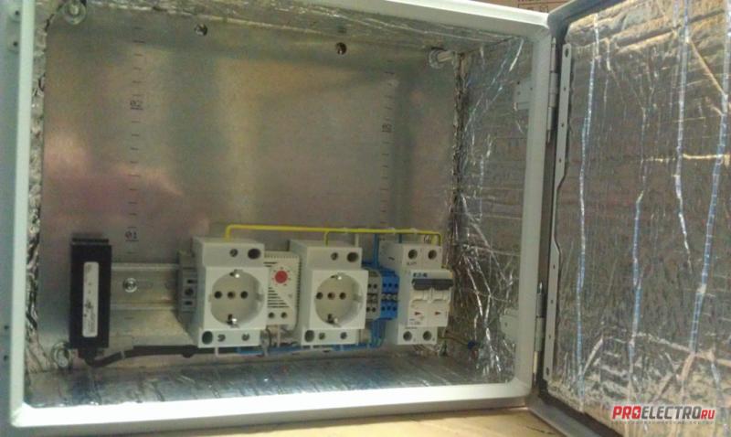 Термошкаф для оборудования связи своими руками 48