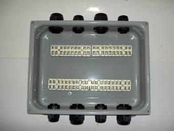 Коробка соединительная КС-40,IP65, с сальниками 4MG25,4MG32 ,