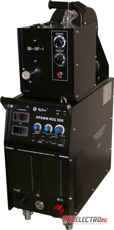 Сварочный инвертор ПРОФИ MIG 500 (+MMA) полуавтомат.