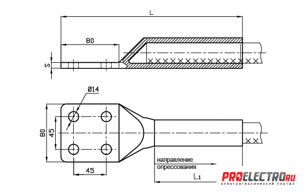 Зажим аппаратный А4А-150-Т