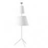 360302500 + 860582500 + 860482500 + 660300100 Lampadaire Blanc L - BASTONE Metalarte