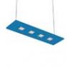 100-20C70.20N0CL/DE + 100-00268 Suspension Bleu Clair Neutre 70cm - LARIS Nowleds
