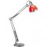 0128072 Lampe d'architecte Rouge/Chrome - CYNTHIA Seynave