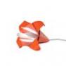 LILIUM Orange/blanc Lampe Orange/blanc - LILIUM Nathalie Be