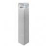 DEC/PL50-ET Borne exterieure LED M Alu - PYRAMIDE Lumihome