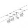 94074 Kit de 4 Spots sur Cables - MOVIE Paulmann