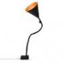 IN-ES070015N-A Lampe de sol Noir/Orange - FLOWER LAVAGNA In-es Artdesign