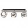 D57 G21 15 Barre 3 spots chrome - BELUGA Fabbian
