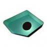 A115nmt Applique Marron/Turquoise - GRAND NENUPHAR DesignHeure