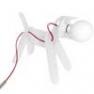 CJ01SA001080 Lampe a poser Chien Blanc - GET OUT ENO Studio