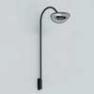 HAA1301030015 Applique d'exterieur chauffante L Noir/Chrome - HOTDOOR Phormalab