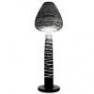 LADY MARY LACQUE RAYE - noir sur base neutre Lampadaire d'exterieur Noir - LADY MARY Serralunga