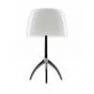 026001 11 D Lampe L Alu poli / Blanc - LUMIERE 05 Foscarini