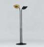 HCA2101040015 Lampadaire d'exterieur double chauffant S Noir/Or - HOTDOOR Phormalab