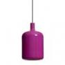 Suspension Bulb Violet fil et plafonnier noir Suspension Violet - LAMPE BULB Bob Design