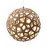 Coral Bois Naturel O80cm Suspension Bois Naturel O80cm - CORAL David Trubridge