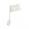 16 7030 01 Applique Bois Blanc - OWALO Secto Design