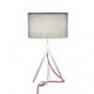 0LTXE.BAA.S450.010 fil rouge Lampe Cotte de maille fil rouge S - EASY Le Labo Design