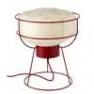 AL23130RD Lampe Rouge S - CAGE Forestier