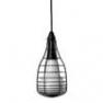 LI0278 10 E Suspension Noir - CAGE MIC Foscarini