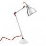 205 WH CH Lampe de bureau Chrome & Blanc - N°205 DCW Editions
