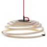 16 8000 02 D Suspension Bois Fil Rouge et dimmer - ASPIRO Secto Design