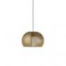 16 5000 21 Suspension Bois Noir - ATTO Secto Design
