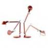 A011810 + A010910 Lampe Micro Rouge - TOLOMEO Artemide