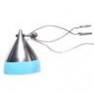 0743 Lampe a pince alu et bleu - CORNETTE Tse & Tse