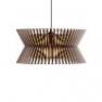 16 6000 21 Suspension Bois Noir - KONTRO Secto Design