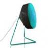 IN-ES070016N-T Lampe a poser Noir/Turquoise - CYRCUS LAVAGNA In-es Artdesign