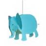 SE6 Suspension Turquoise - ELEPHANT Rosemonde et Michel Coudert