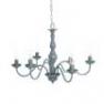 32461 G Lustre 6 Branches Gris - CHARLES Sampa Helios