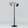 HCA2301030015 Lampadaire d'exterieur double chauffant L Noir/Chrome - HOTDOOR Phormalab