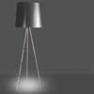 2270/M Lampadaire Alu/Alu - EVA Martinelli Luce