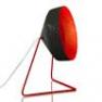 IN-ES070016N-R Lampe a poser Noir/Rouge - CYRCUS LAVAGNA In-es Artdesign