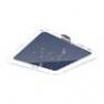 10C 210 N 000DE/AZ Spot Encastrable M Carre 10 Leds Bleu Neutre - DOWNLIGHTS Nowleds